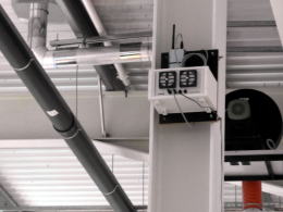 ラドントロン測定器 Indoor Airsensor設置例